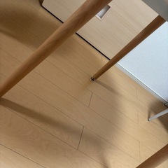 ダイニングテーブル　丸型ホワイト　の画像
