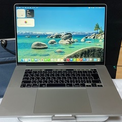 最新OS対応 MacBookPro 16インチ 2019年モデル Windows11Proも起動！ 状態良好！バッテリーOK！の画像