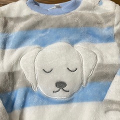 未使用　もこもこパジャマ🐶　100cmの画像