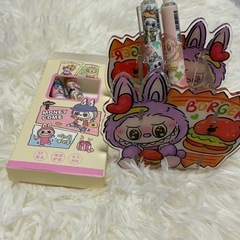 ペン立て&ボールペン4本セットの画像