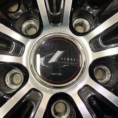 LEONIS GX　215/50R17 ノア　ヴォクシー　ステップワゴン　レオニス　ウェッズ　安心のエアー＆バランス調整済み　ヨコハマ　ブルーアースの画像