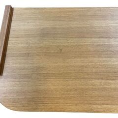 ○木製学習机 ワークデスク 木目調 ナチュラル 引出付きの画像