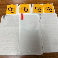 iPhone14plus用 ガラスフィルムセットの画像