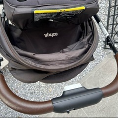 🎉【美品・上位モデル・保証付き】Aprica アップリカ ベビーカー ラクーナクッションフリーA ブラック🎉の画像