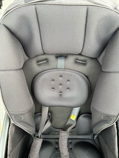 ?【美品・上位モデル・保証付き】Aprica アップリカ ベビーカー ラクーナクッションフリーA ブラック?