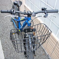 ストンパープライム 24 自転車 キッズバイク ブルー 手渡希望 ジュニア 子供用 自転車の画像
