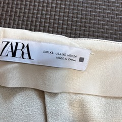 未使用 ZARA ザラ タイトスカート ミニ 合皮の画像