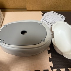 永和　3wayおまる　トイトレ　Baby craft グレー　オマルの画像