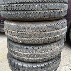商談中ホワイトリボンタイヤ 185/80R13　cooper USA の画像
