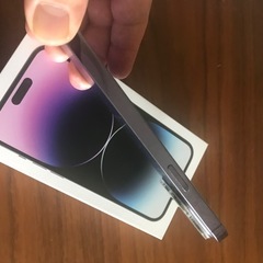 ■美品■iPhone14ProMAX■Deep purpleの画像