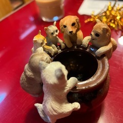 小さなわんことにゃんこ全部で500円の画像