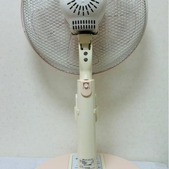 ①リモコン付き！安心メッシュガード扇風機！の画像