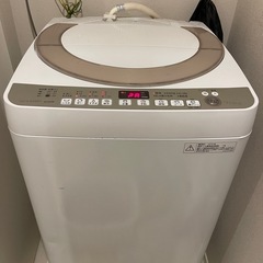 【SHARP】洗濯機
の画像