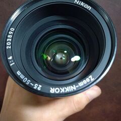 レンズは極上　Ai-S ZOOM NIKKOR 25-50mm F4