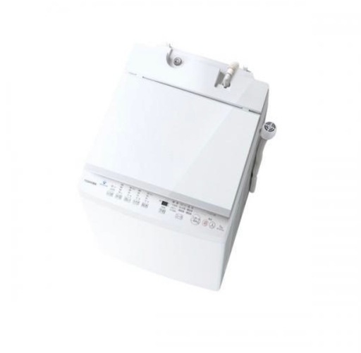 【美品】2021年製　TOSHIBA ウルトラファインバブル 洗濯機 AW-7DH1-W 東芝