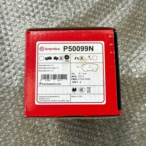 BREMBO ブレンボ 輸入車用セラミックパッド SUV 品番P50099N Brake pad Brembo P50099N