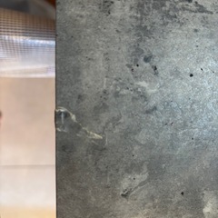 コンクリート調ダイニングテーブル&イス2脚の画像