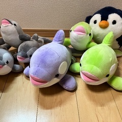 神戸須磨シーワールド　ぬいぐるみ　セット