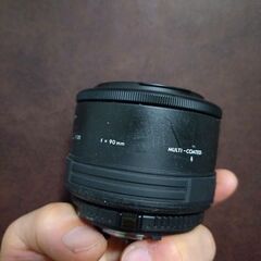 レンズは極上　sigma AF 90mm F2.8 macro ニコン用の画像