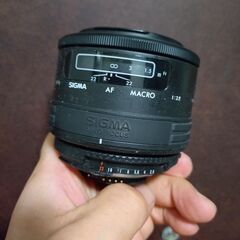 レンズは極上　sigma AF 90mm F2.8 macro ニコン用の画像