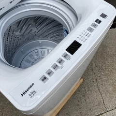【分解清掃済み🫧】Hisence 5.5kg 2024年製⭕️の画像
