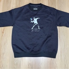【新品未着用】UNITED ARROWS LTD/BANKSY-バンクシー/トレーナーの画像