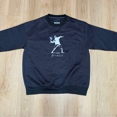【新品未着用】UNITED ARROWS LTD/BANKSY-バンクシー/トレーナーの画像