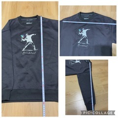 【新品未着用】UNITED ARROWS LTD/BANKSY-バンクシー/トレーナーの画像