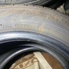 165/65r14ヨコハマ2024年2本セット(タイヤのみ)ほぼ新品の画像