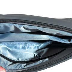 ✨撥水/防水✨ ミニマル ショルダー バッグ ボディバッグ ダークグレーの画像