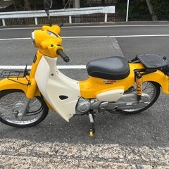 激安！ホンダ　スーパーカブ50 FI AA09 中古車　イエローの画像