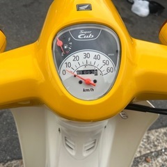 激安！ホンダ　スーパーカブ50 FI AA09 中古車　イエローの画像