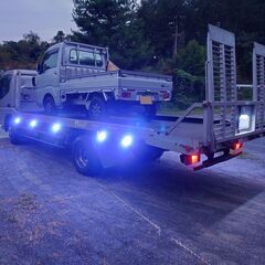 三菱ふそうキャンターNEO5/積載車/キャリアカー/6MT/ラジコンの画像