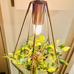 ✨美品ペンダントライト 2灯セットジェリコ LED電球付き照明器具アンティークの画像