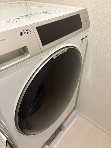 AQUA ドラム式洗濯乾燥機　AQW-DM10R-R