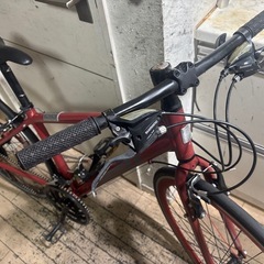 OSSO クロスバイク 700C レッド の画像