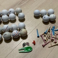 ゴルフセット　ボール等もありラウンド回れます
の画像