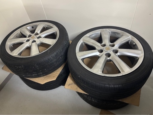 18クラウン ゼロクラウン 純正アルミホイール 18インチ ハイグロス仕様