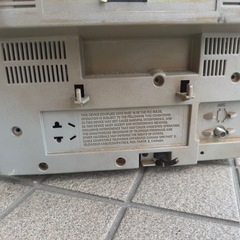 無料引き取り　レトロブラウン管の画像