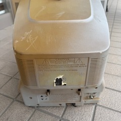 無料引き取り　レトロブラウン管の画像