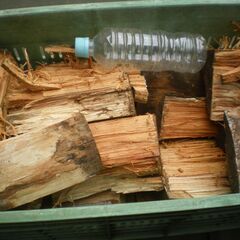 ■乾燥済み　薪　約20キロ【数量限定】1124の画像
