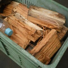 ■乾燥済み　薪　約20キロ【数量限定】1124の画像