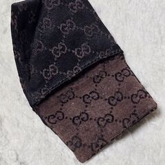 GUCCI グッチ ポーチ アクセサリー収納袋 GGマーク ベロア調 非売品 の画像