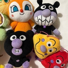 【美品】アンパンマン ぬいぐるみ 11体セットの画像