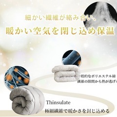 【取引中】シンサレート　掛け布団　セミダブルの画像
