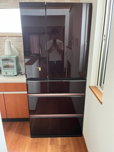 【定価40万】三菱 冷蔵庫置けるスマート大容量