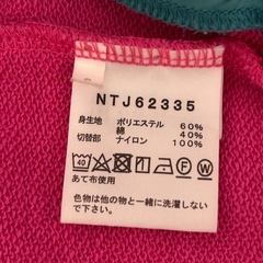 ノースフェイス THE NORTH FACE トドラーデナリスウェットジャケット NTJ62335 フリース  トドラー T Denali Sweat Jacketの画像