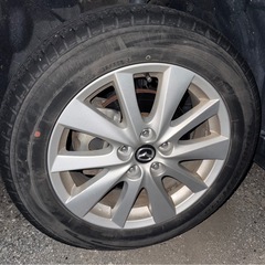 Mazda CX-5 純正ホイール 17インチ 4本セット タイヤ付きの画像