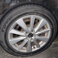 Mazda CX-5 純正ホイール 17インチ 4本セット タイヤ付きの画像
