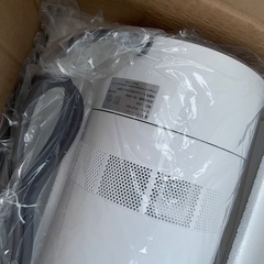 電気ファンヒーター　リモコン付きの画像